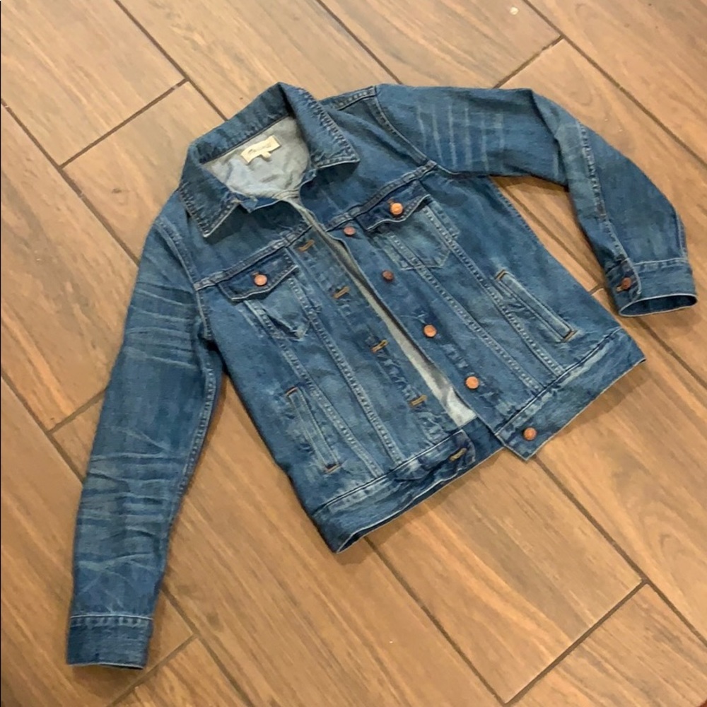 Madewell Blue Denim Jean Jacket